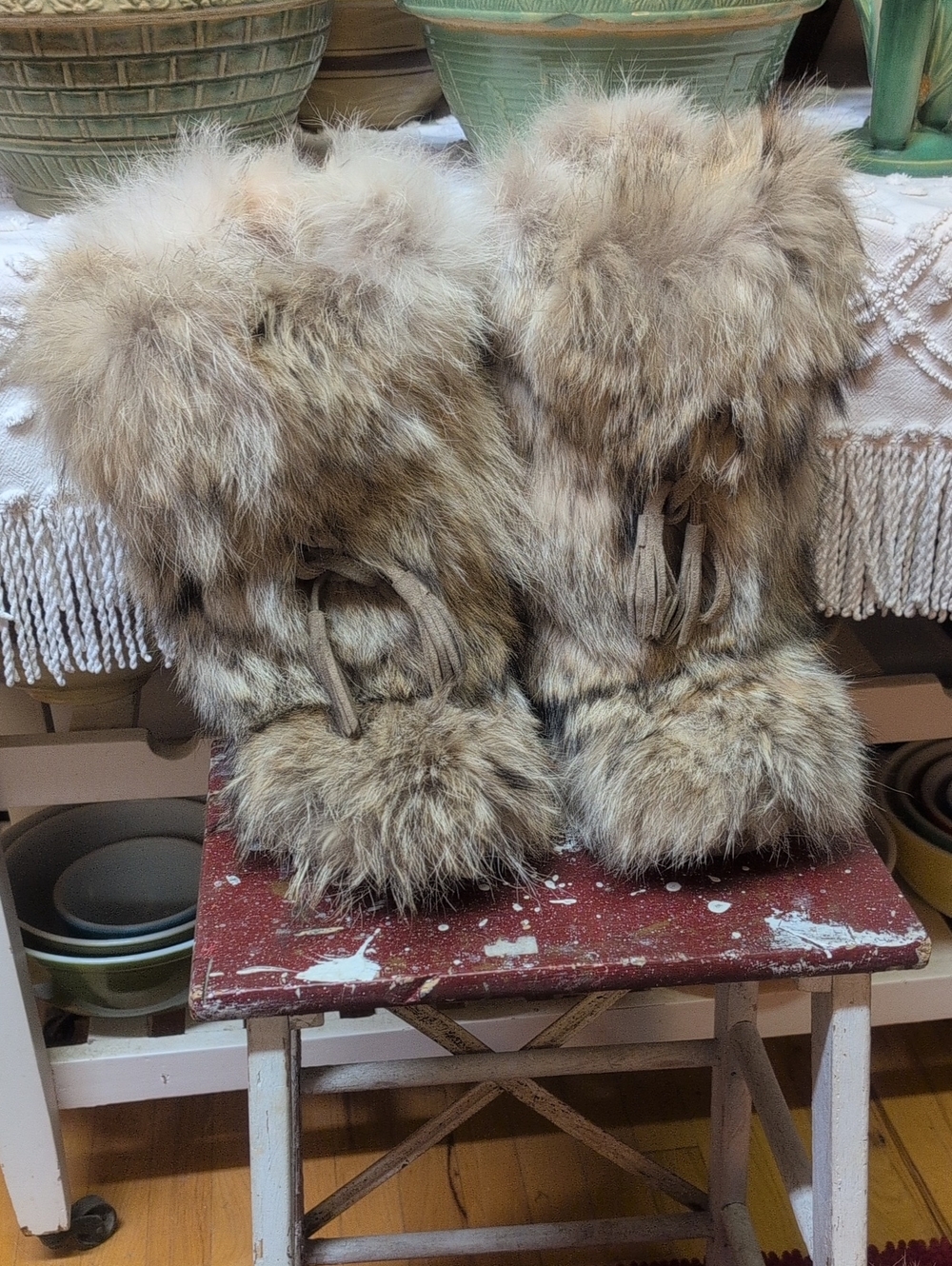 OSCAR Authentic Italian Fur Boot's